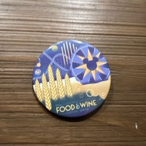 Disney Pin Button - California Adventure Food Wine Festival 2016 Fun Wheel AP